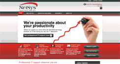 Desktop Screenshot of netsys-me.com